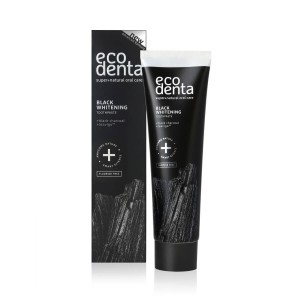 ECODENTA BLACK - wybielająca pasta do zębów z węglem 100ml