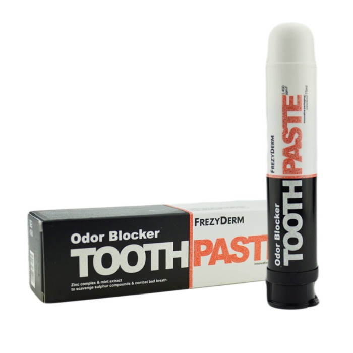 FREZYDERM ODOR BLOCKER - pasta do zębów na nieświeży oddech 75ml
