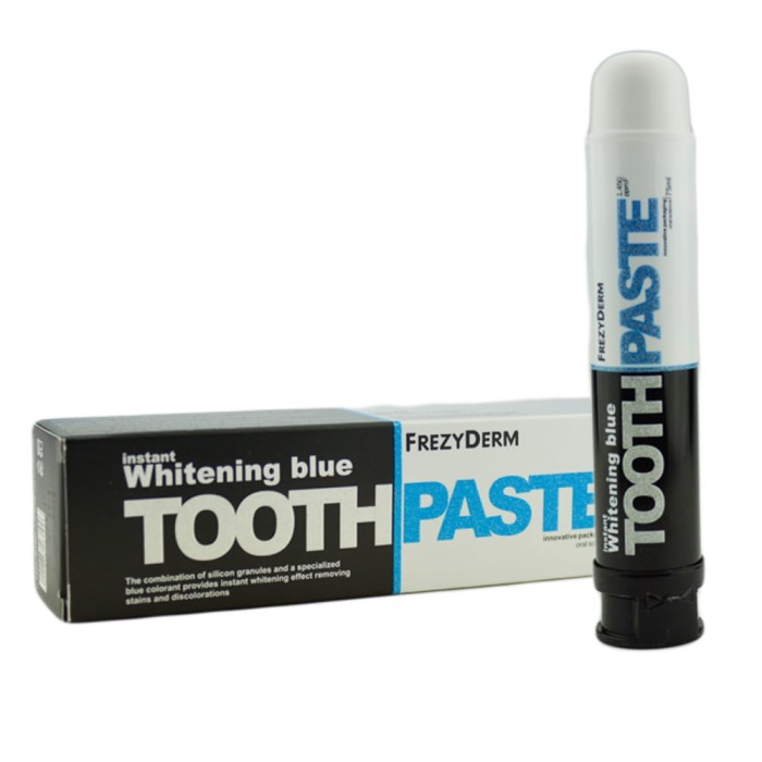 FREZYDERM WHITENING BLUE - pasta wybielająca zęby 75ml