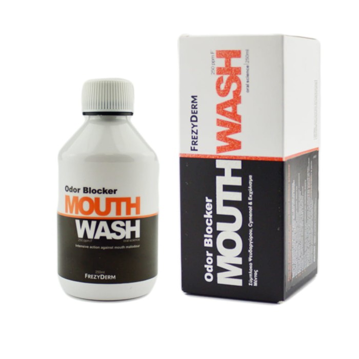 FREZYDERM ODOR BLOCKER - płyn do płukania na nieświeży oddech 250ml
