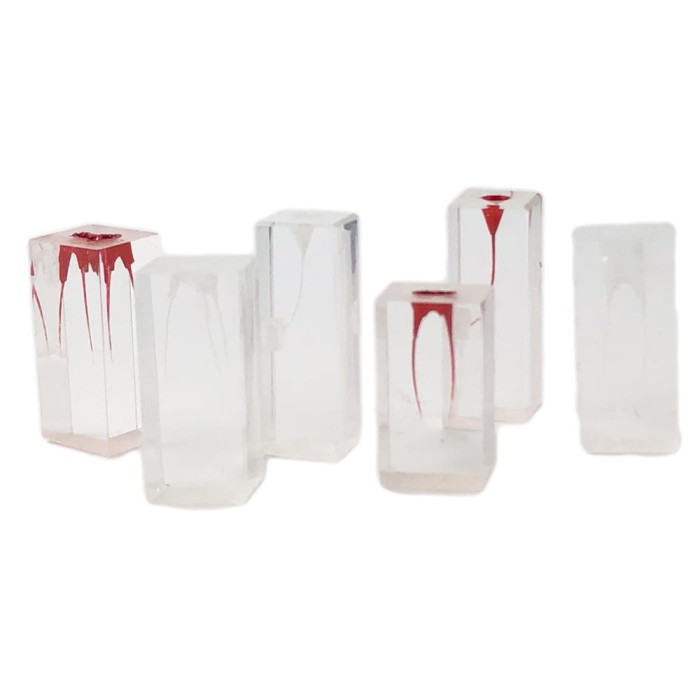 Bloczki endodontyczne REXDENT 3 sztuki - jeden kanał, czerwony