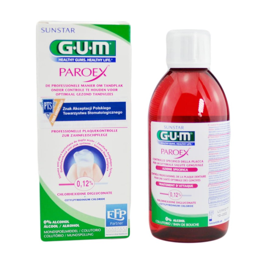 GUM PAROEX 0,12% - płyn do płukania
