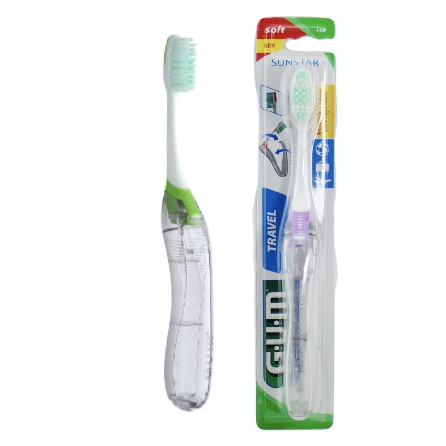 GUM TRAVEL - podróżna szczoteczka do zębów