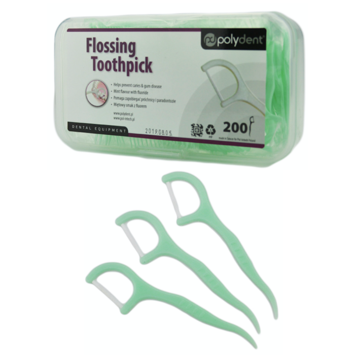 Nitko-wykałaczki dentystyczne, miętowe - 400 sztuk
