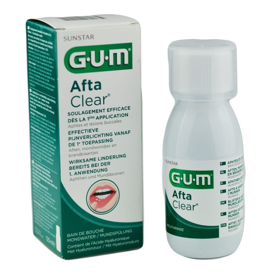 GUM AftaClear - płyn do płukania na afty