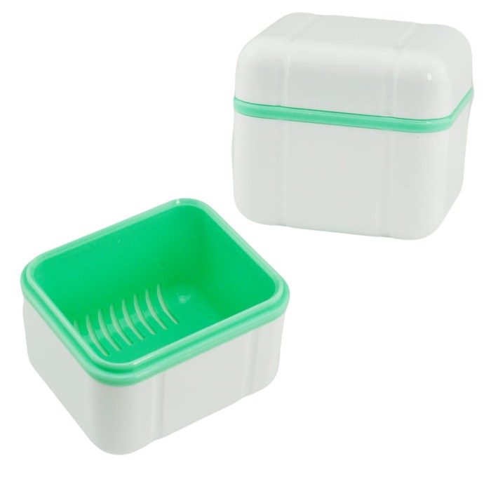 CURAPROX BDC 111 - pojemnik na protezę zębową miętowy