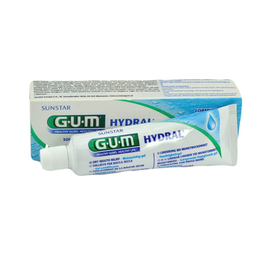 GUM HYDRAL - żel na suchość jamy ustnej