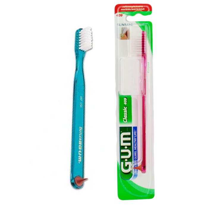 GUM CLASSIC COMPACT 409 - klasyczna szczoteczka do zębów