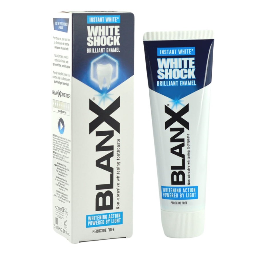 BLANX WHITE SHOCK NATYCHMIASTOWA BIEL - wybielająca pasta do zębów