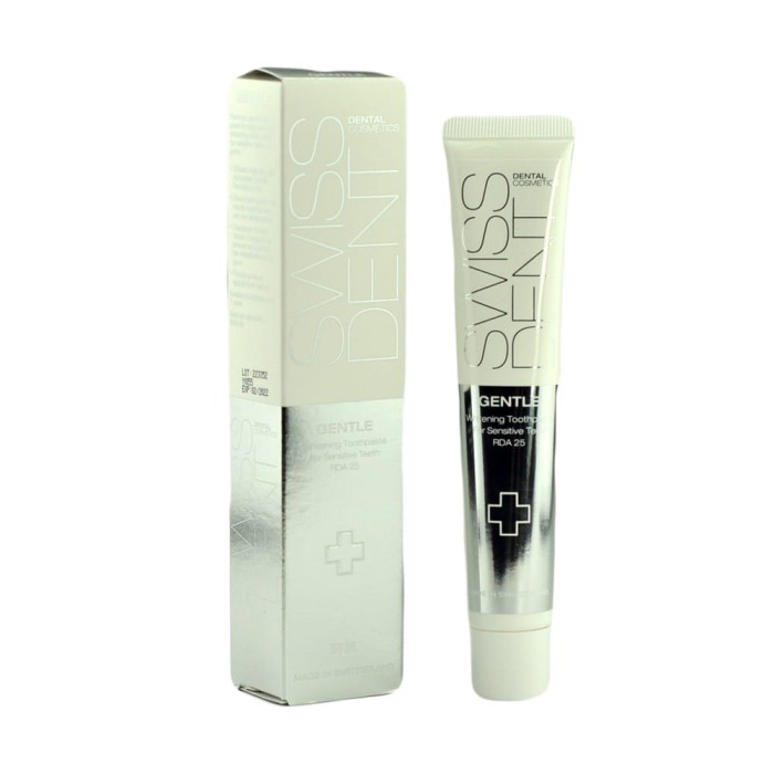 SWISSDENT GENTLE - wybielająca pasta do zębów 50ml