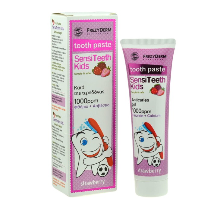 FREZYDERM SENSITEETH KIDS 1000ppm - pasta do zębów dla dzieci 50ml