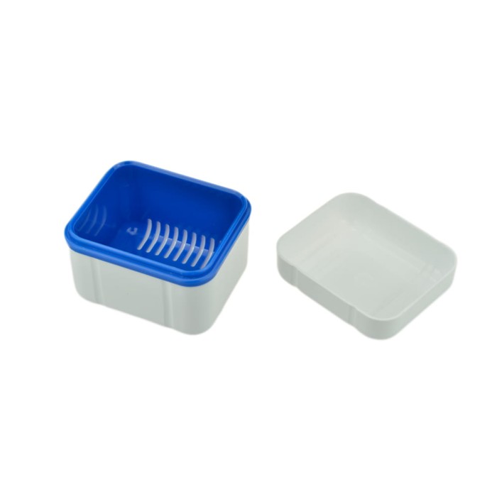 CURAPROX BDC 110 - pojemnik na protezę zębową niebieski