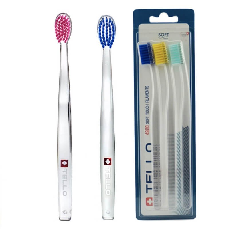 TELLO SOFT 4920 TRIOPACK - miękkie szczoteczki do zębów
