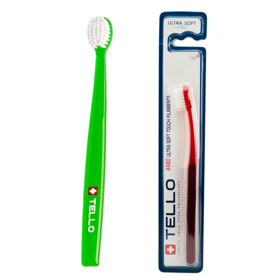 TELLO JUNIOR ULTRASOFT 4480 - szczoteczka do zębów dla dzieci