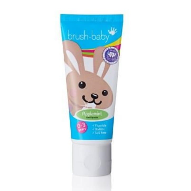 BRUSH-BABY APPLEMINT - pasta do zębów o smaku jabłko-mięta 50 ml