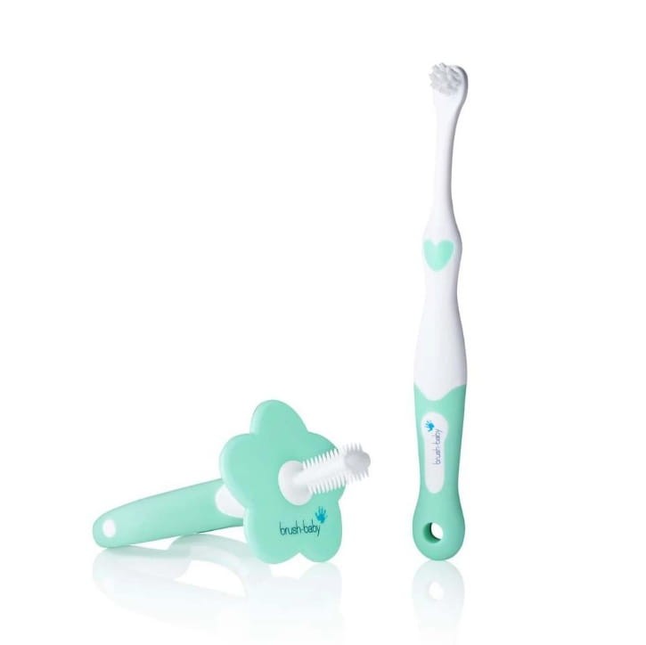 BRUSH-BABY TEETHER SET - zestaw na ząbkowanie dla najmłodszych