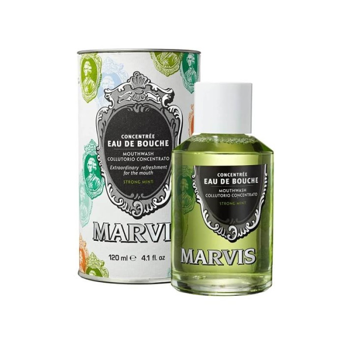 MARVIS STRONG MINT - płyn do płukania jamy ustnej 120ml 