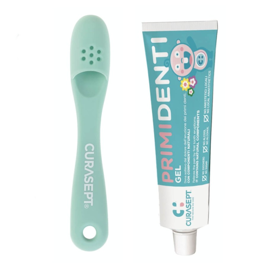 CURASEPT PRIMI DENTI - zestaw na ząbkowanie dla dziecka 20ml