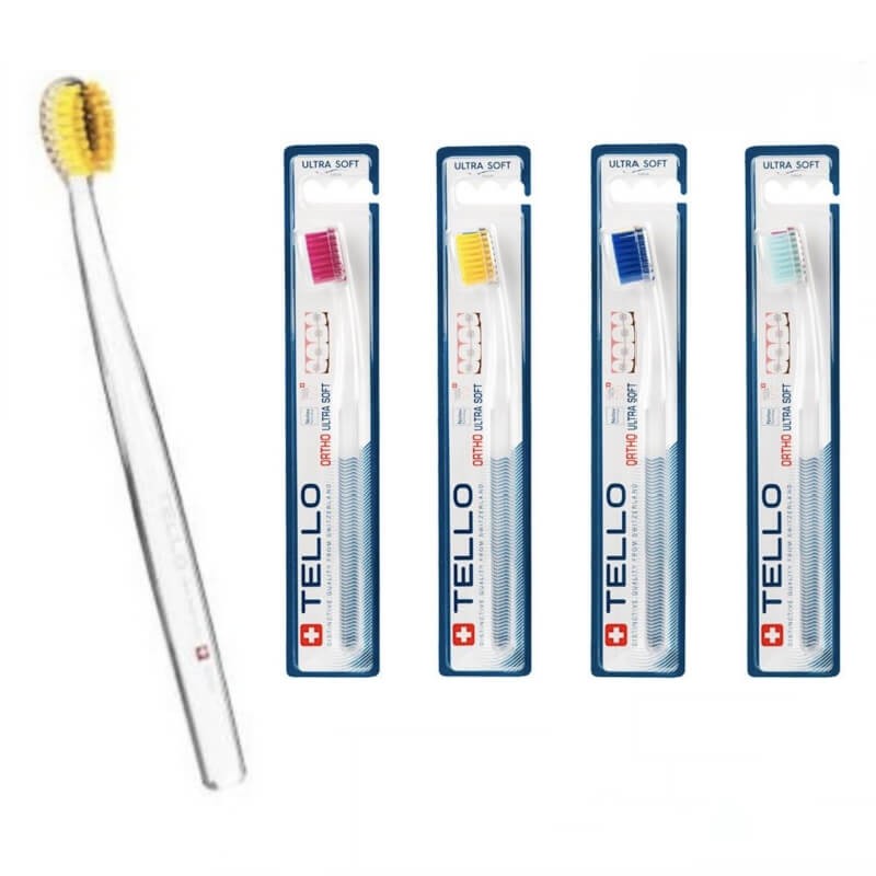 TELLO ULTRASOFT 4920 - bardzo miękka szczoteczka do zębów