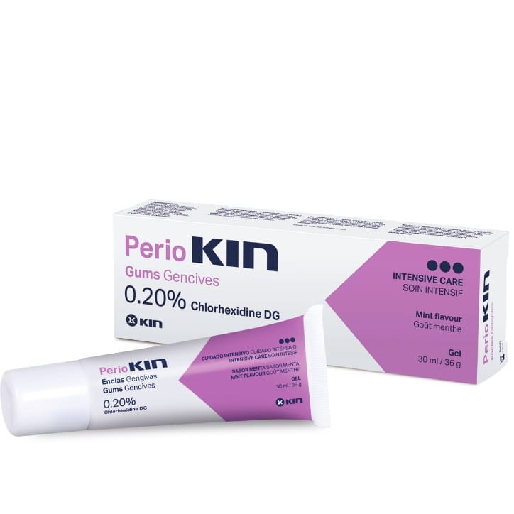 PERIO KIN - żel z chlorheksydyną 0,20% na stany zapalne dziąseł 30ml