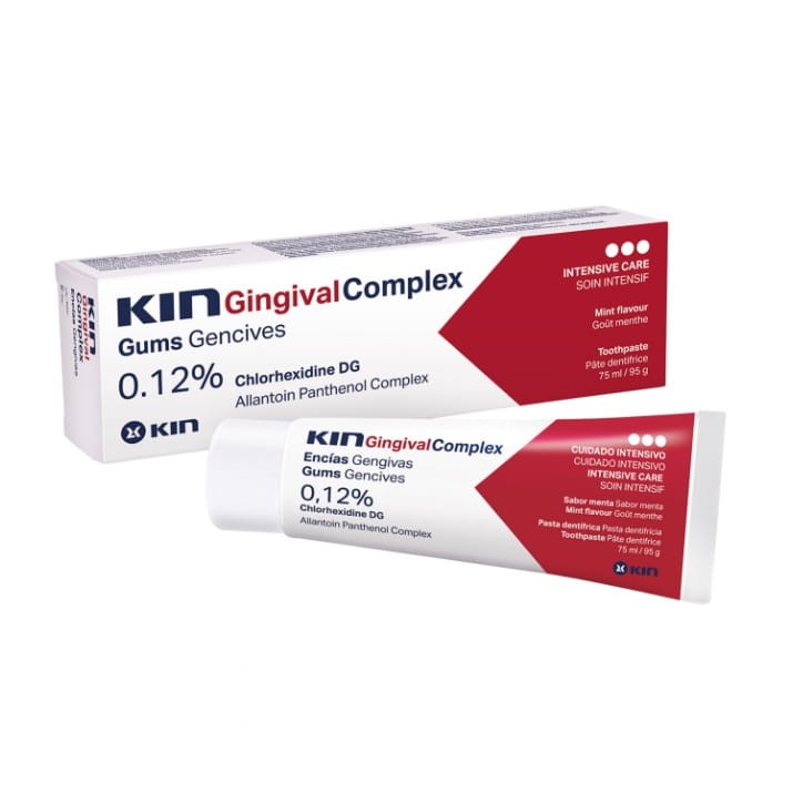 KIN GINGIVAL COMPLEX - pasta do zębów z chlorheksydyną 0,12% 75ml