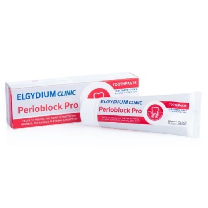 ELGYDIUM CLINIC PERIOBLOCK PRO - pasta do zębów na podrażnione dziąsła 50ml