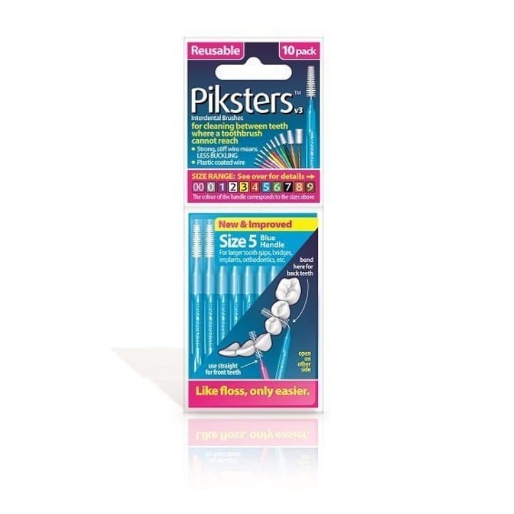 PIKSTERS REGULAR - szczoteczki międzyzębowe niebieskie rozmiar 5