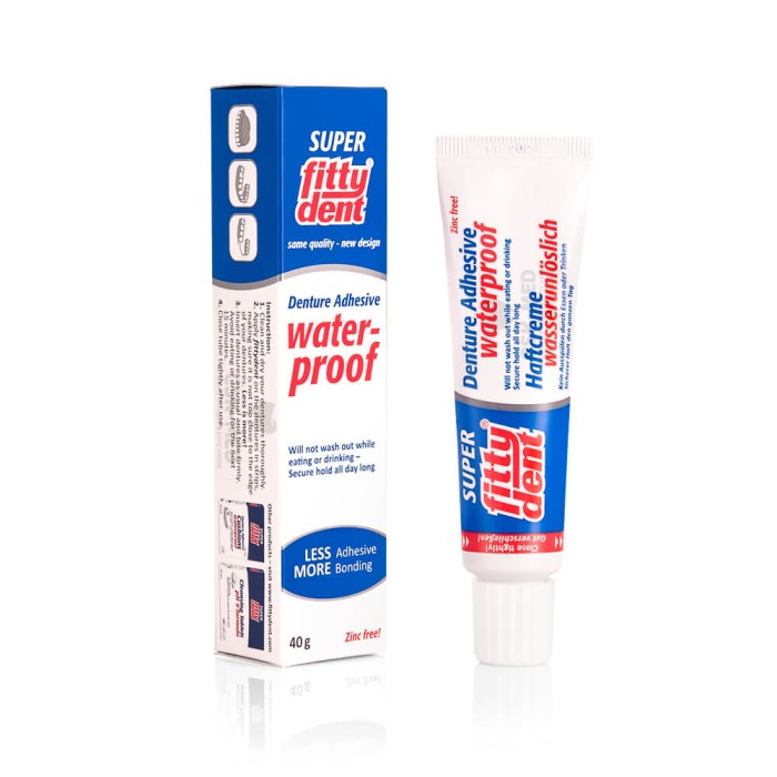 FITTYDENT SUPER - super mocny klej do protez zębowych 40ml