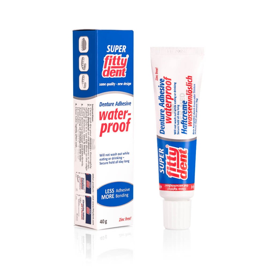FITTYDENT SUPER - super mocny klej do protez zębowych 40ml