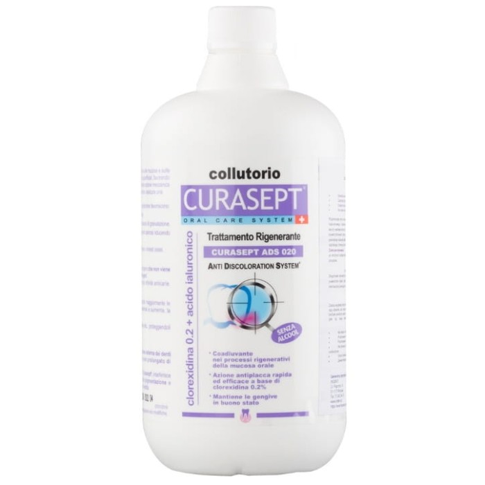 CURASEPT ADS 920 KWAS HIALURONOWY - płyn do płukania z chlorheksydyną 0,20% 900ml