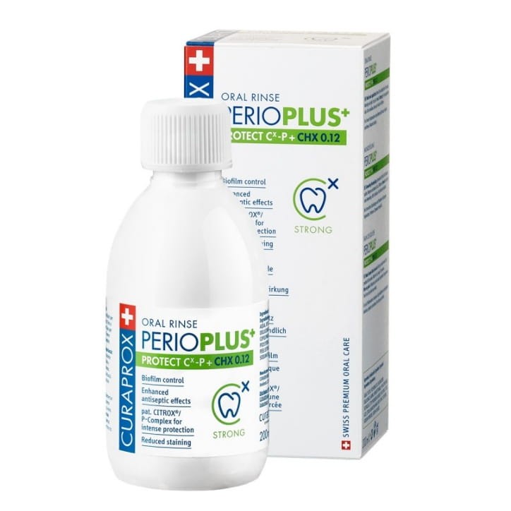 CURAPROX PERIO PLUS PROTECT - płyn do płukania jamy ustnej z chlorheksydyną 0,12% 200ml