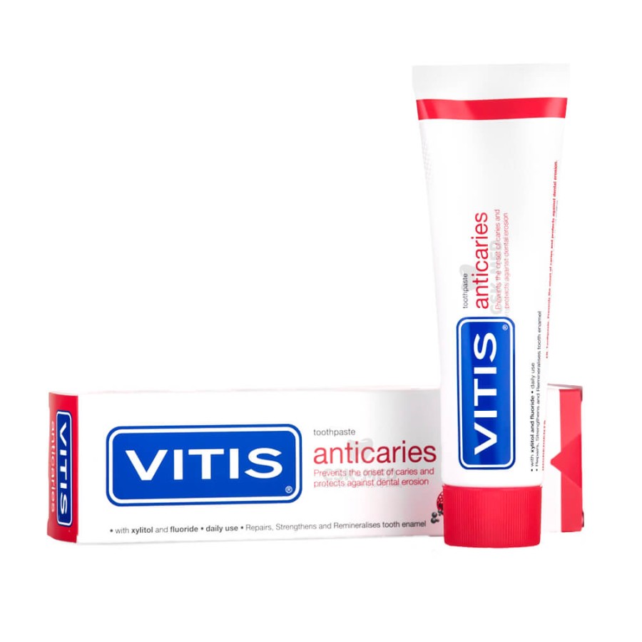 VITIS ANTICARIES - pasta przeciwko próchnicy zębów 100ml