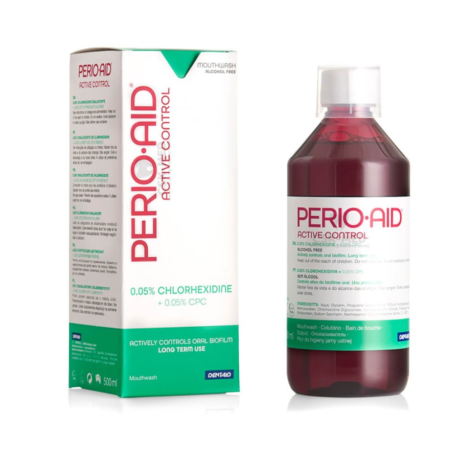 ERIO-AID - płyn do płukania jamy ustnej z chlorheksydyną 0,05% 500ml