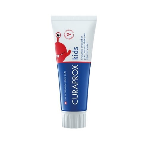 CURAPROX KIDS - pasta do zębów bez fluoru dla dzieci powyżej 2 lat o smaku truskawki 60ml
