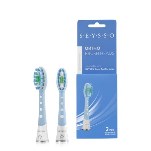 SEYSSO OXYGEN ORTHO - końcówki wymienne do szczoteczek sonicznych SEYSSO 2 szt.