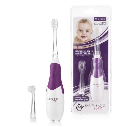 SEYSSO BABY PENGUIN - szczoteczka soniczna dla dzieci w wieku 0-3 lat
