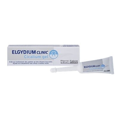 ELGYDIUM CLINIC CICALIUM - żel stomatologiczny na afty 8ml