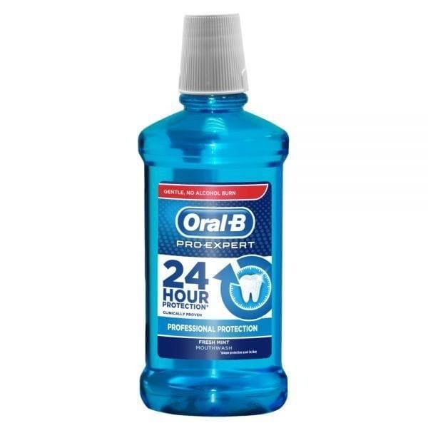 ORAL-B PRO-EXPERT PROFESSIONAL PROTECTION FRESH MINT - płyn do płukania jamy ustnej o smaku świeżej mięty 500ml