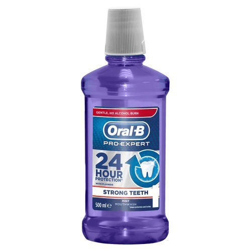 ORAL-B PRO-EXPERT STRONG TEETH MINT - płyn do płukania jamy ustnej o smaku mięty 500ml