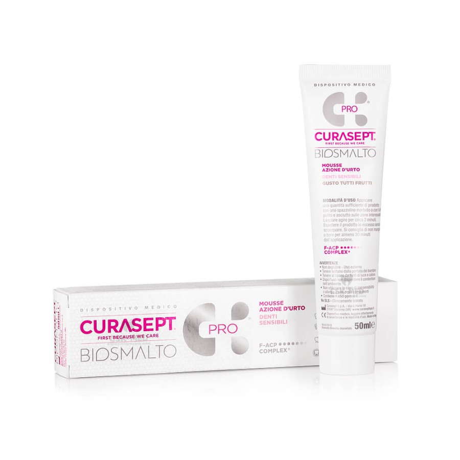 CURASEPT BIOSMALTO SENSITIVE - mus wieloowocowy na nadwrażliwość 50ml