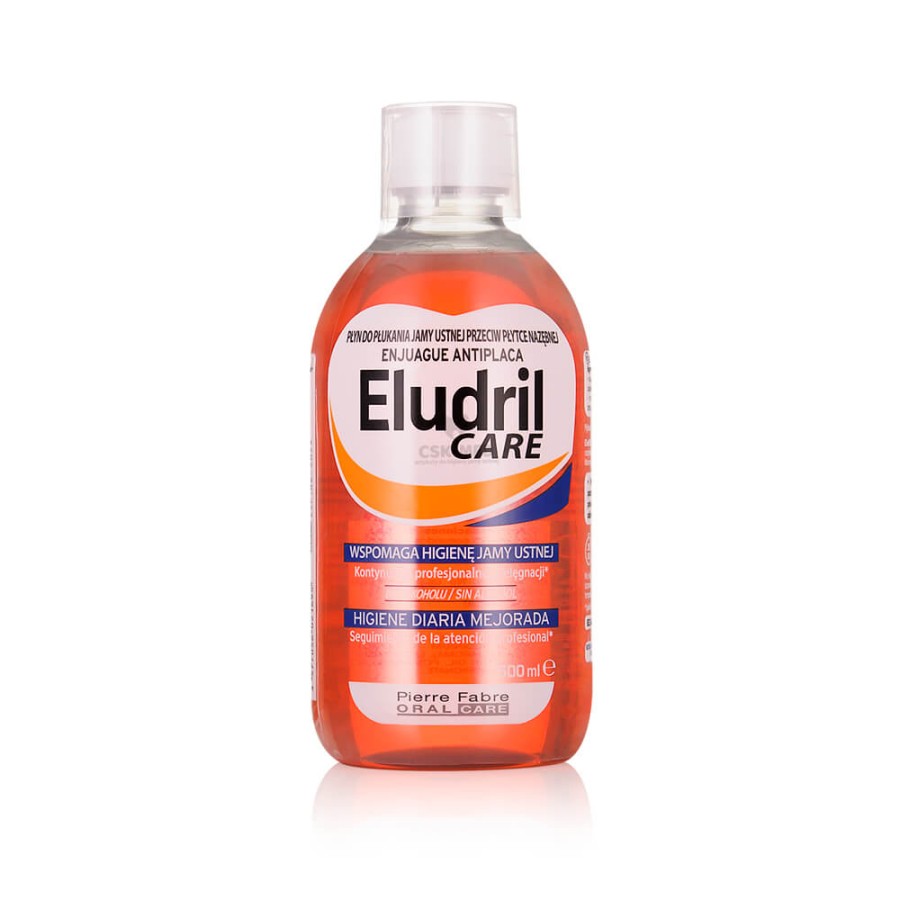 ELUDRIL CARE - płyn do płukania jamy ustnej z chlorheksydyną 500ml
