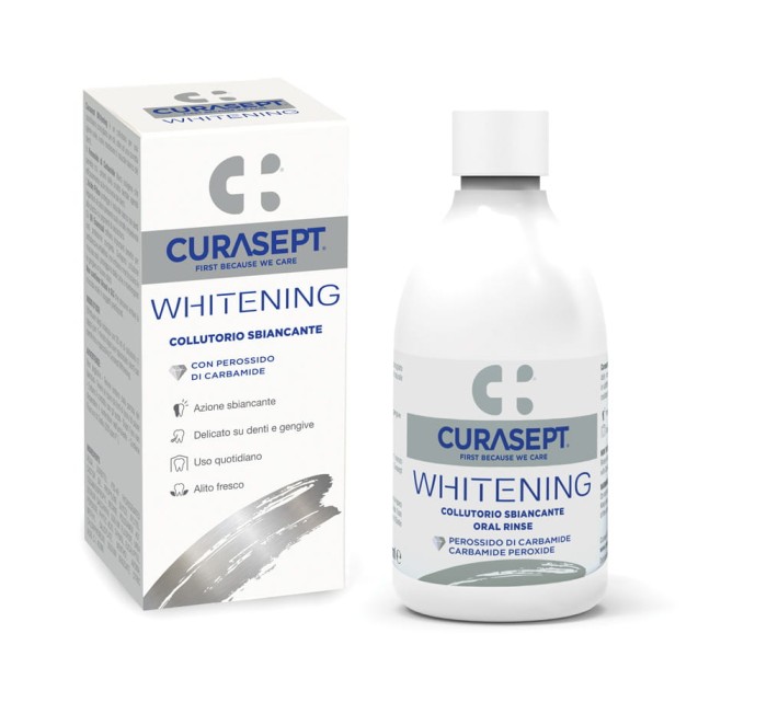 CURASEPT WHITENING - wybielający płyn do płukania jamy ustnej 300ml