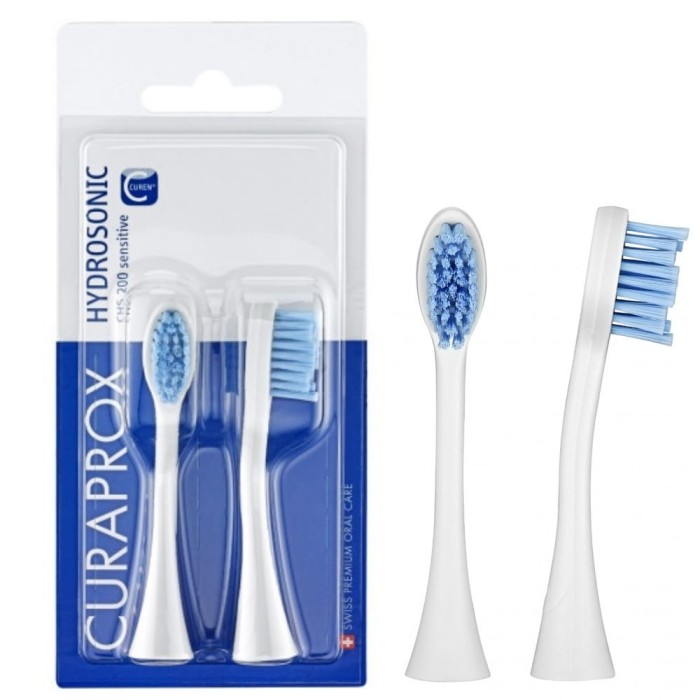 CURAPROX HYDROSONIC CHS 200 SENSITIVE - końcówki do szczoteczki sonicznej 2 szt.