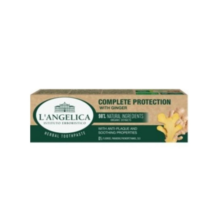 L'ANGELICA PEŁNA OCHRONA Z IMBIREM - naturalna pasta do zębów 75ml