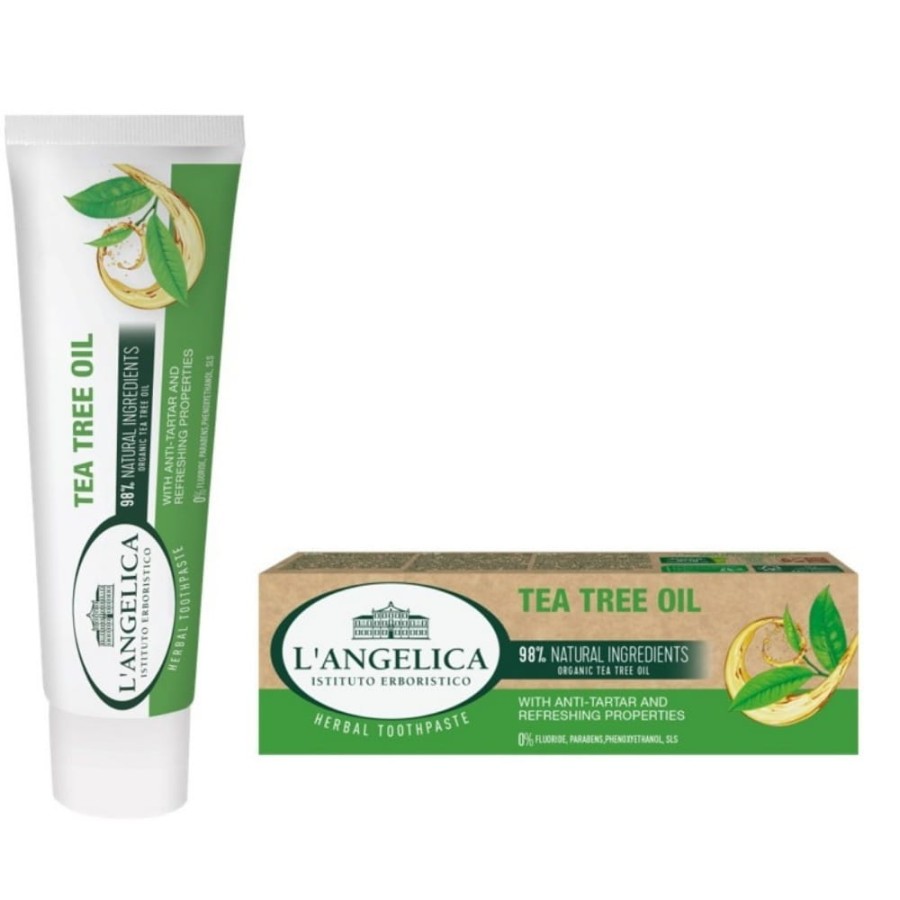 L'ANGELICA TEA TREE OIL - naturalna pasta do zębów 75ml