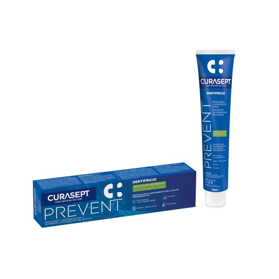 CURASEPT PREVENT - pasta do zębów 75ml