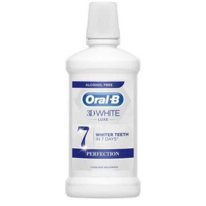 ORAL-B 3D WHITE LUXE PERFECTION - płyn do płukania jamy ustnej 500ml