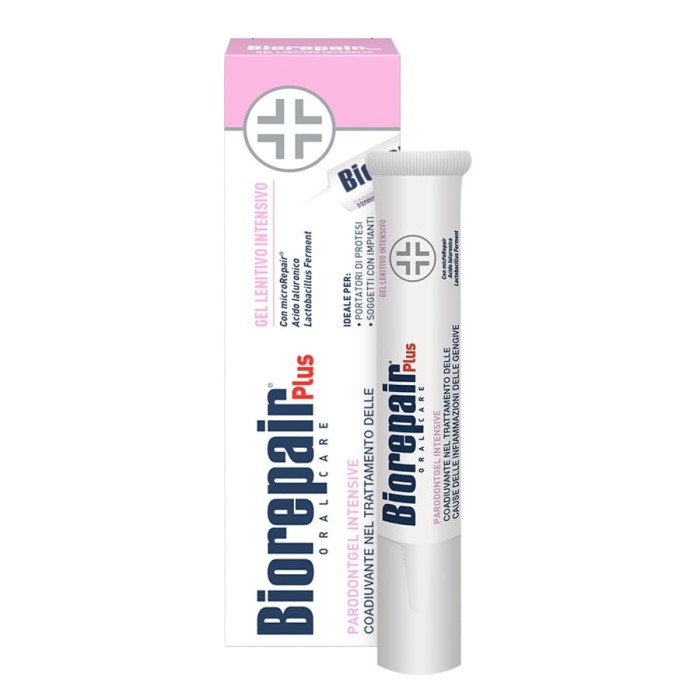 BIOREPAIR PARODONTGEL INTENSIVE - żel intensywnie łagodzący dziąsła 20ml