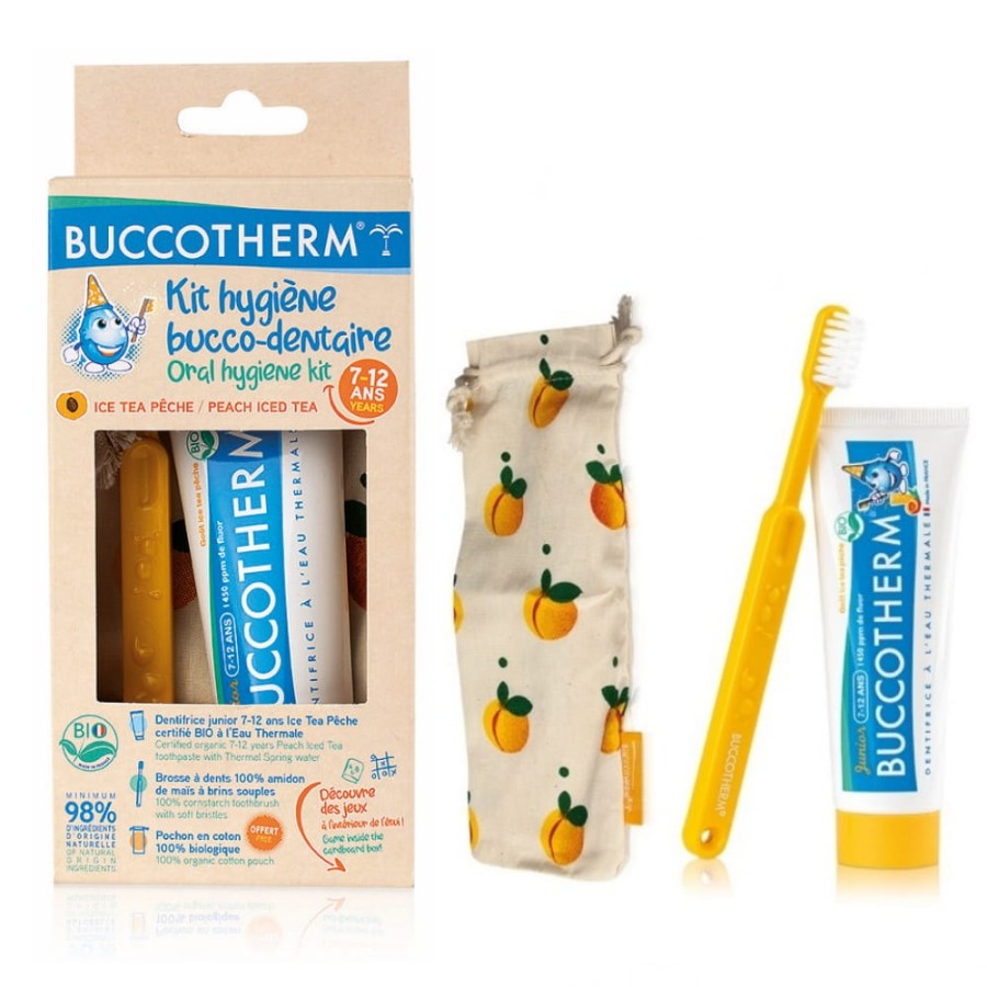 BUCCOTHERM BIO ORGANIC - ekologiczny zestaw dla dzieci 7-12 lat, mrożona herbata