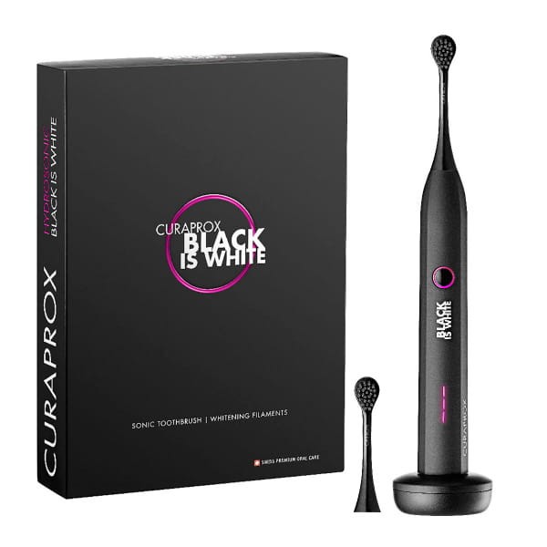 CURAPROX HYDROSONIC BLACK IS WHITE - szczoteczka soniczna
